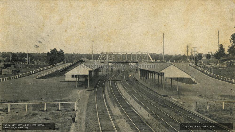 Postcard: Glenbrook Station, Glenbrook, Connecticut